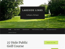 Tablet Screenshot of lakesidelinks.com